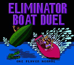 Eliminator Boat Duel screenshot 3 for NES